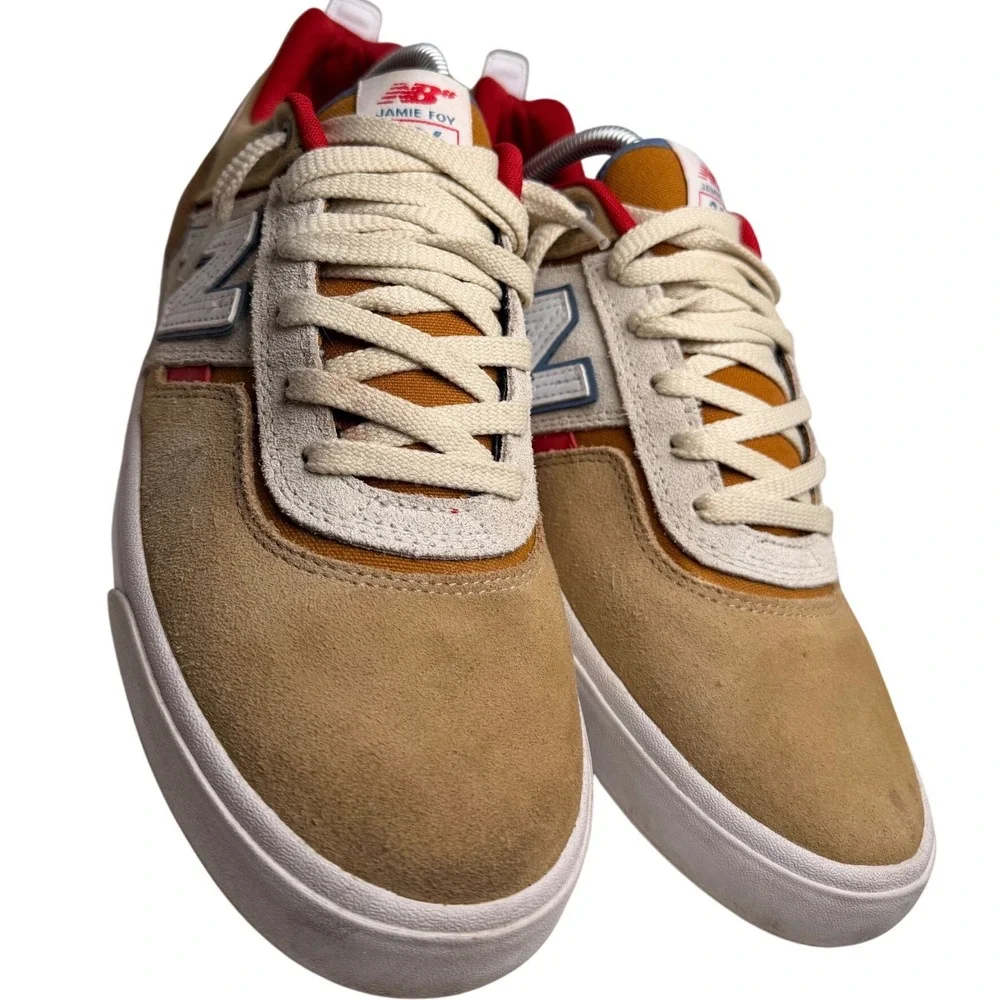 New Balance Numeric Jamie Foy 306 Tan Suede Skate Shoes Men’s 10‎